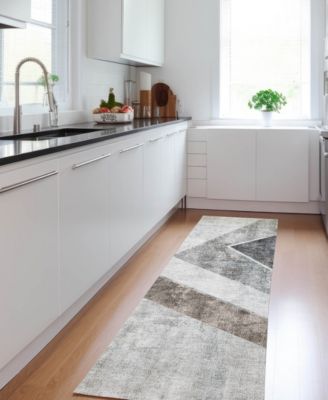 Chantille Machine Washable ACN671 2'3"x7'6" Runner Area Rug