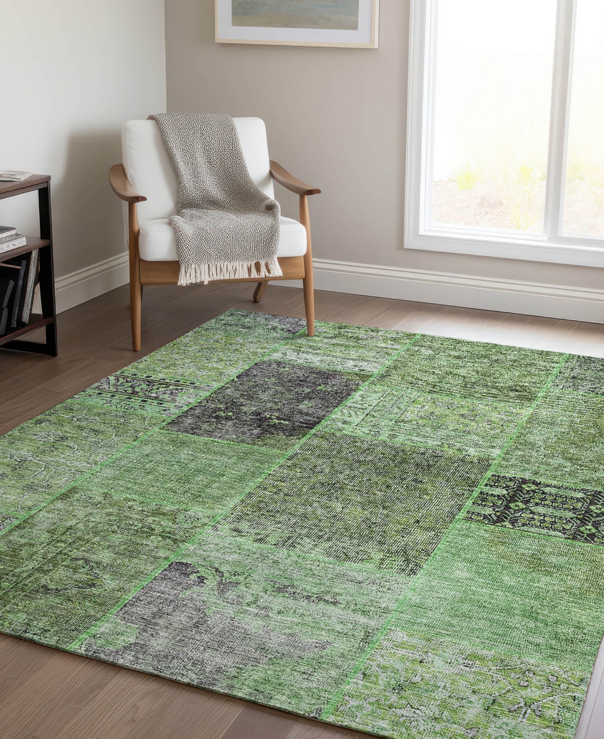 Addison Chantille Acn707 9'x12' Area Rug In Green