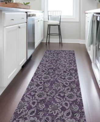 Chantille Machine Washable ACN661 2'3"x7'6" Runner Area Rug