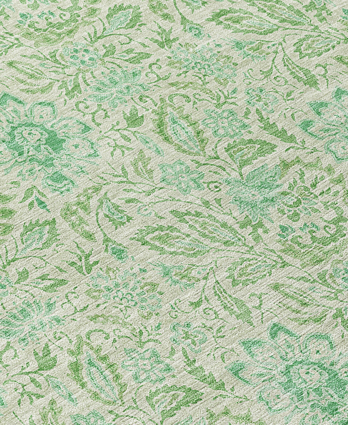 Addison Chantille Machine Washable Acn660 3'x5' Area Rug In Green