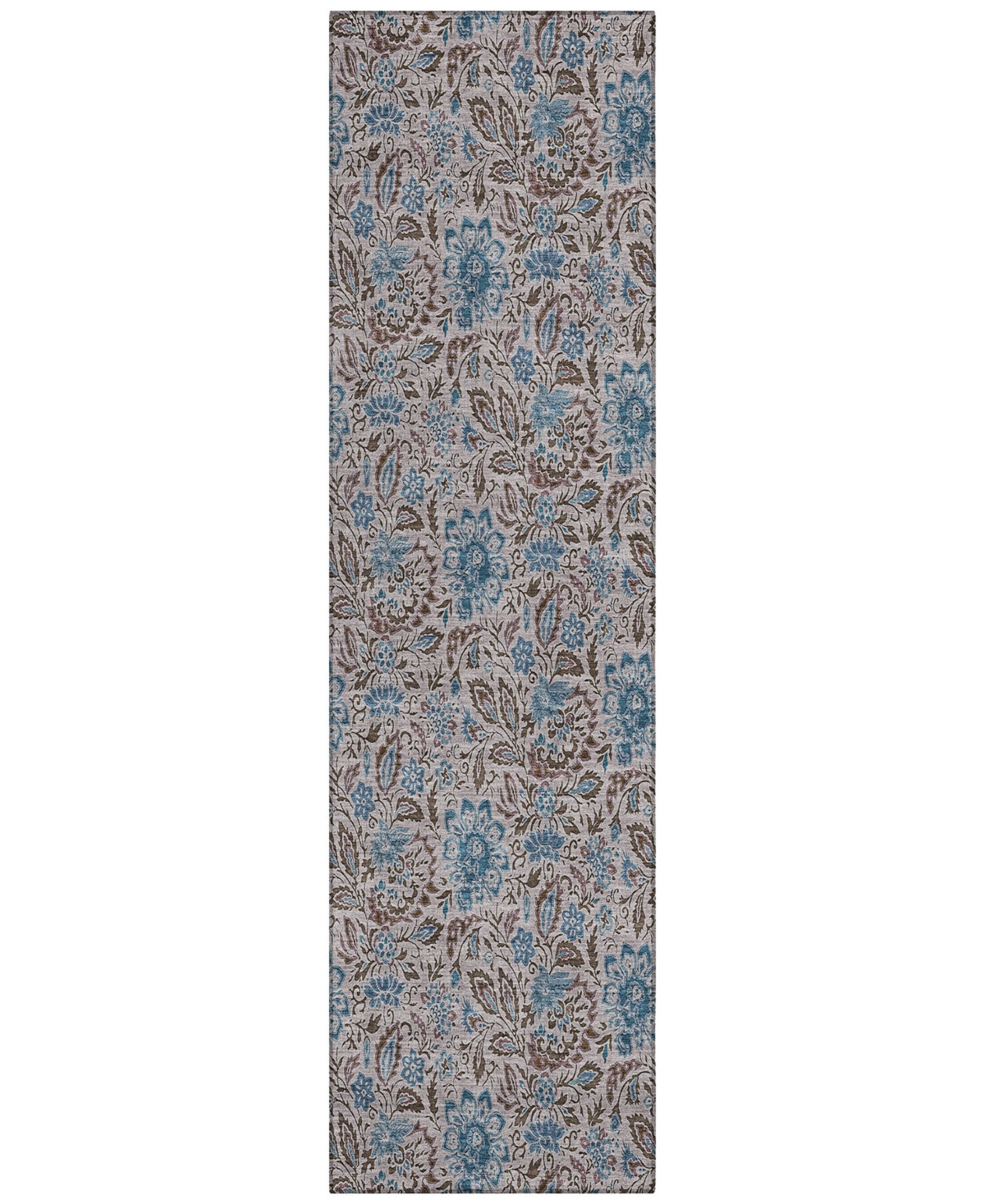 Addison Chantille Acn660 2'3"x7'6" Runner Area Rug In Mocha