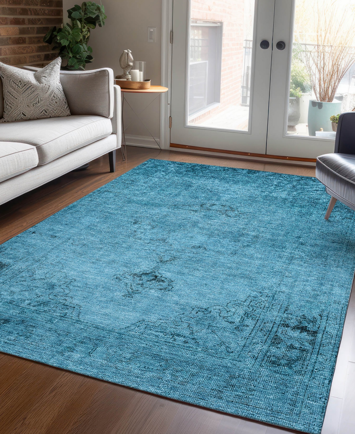 Addison Chantille Acn685 3'x5' Area Rug In Blue