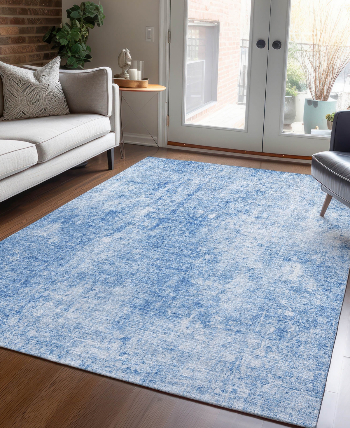 Addison Chantille Acn696 9'x12' Area Rug In Blue
