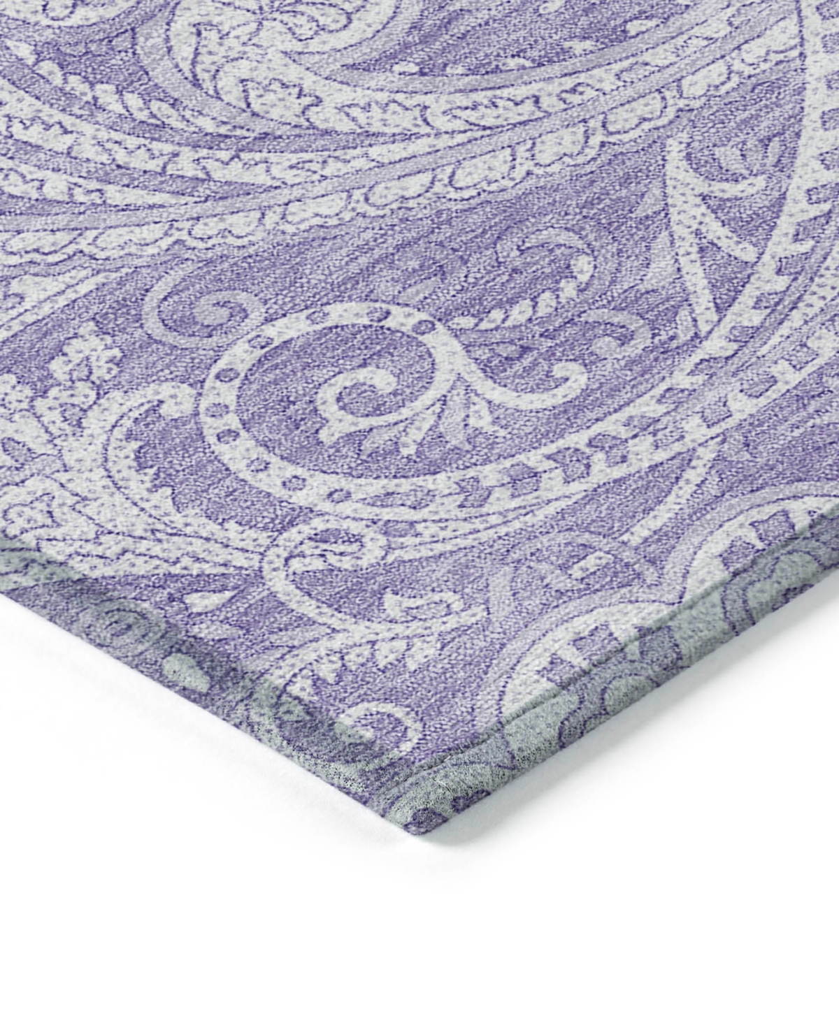 Addison Chantille Acn687 2'3"x7'6" Runner Area Rug In Lavender