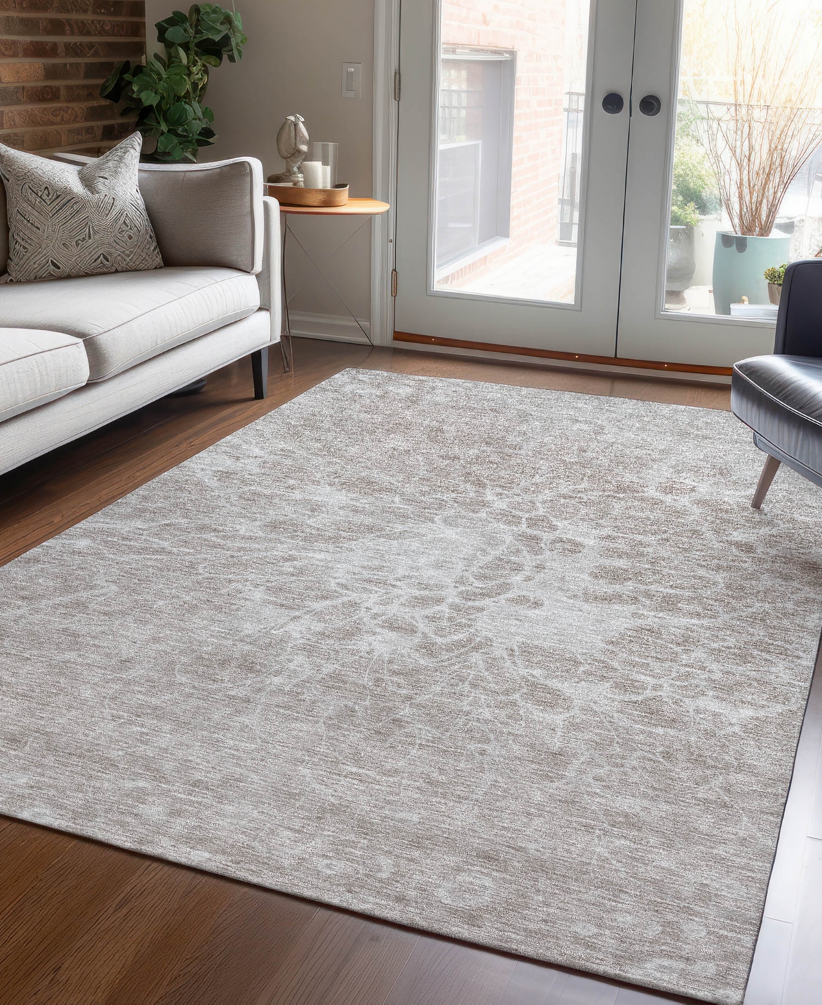 Addison Chantille Acn659 9'x12' Area Rug In Taupe