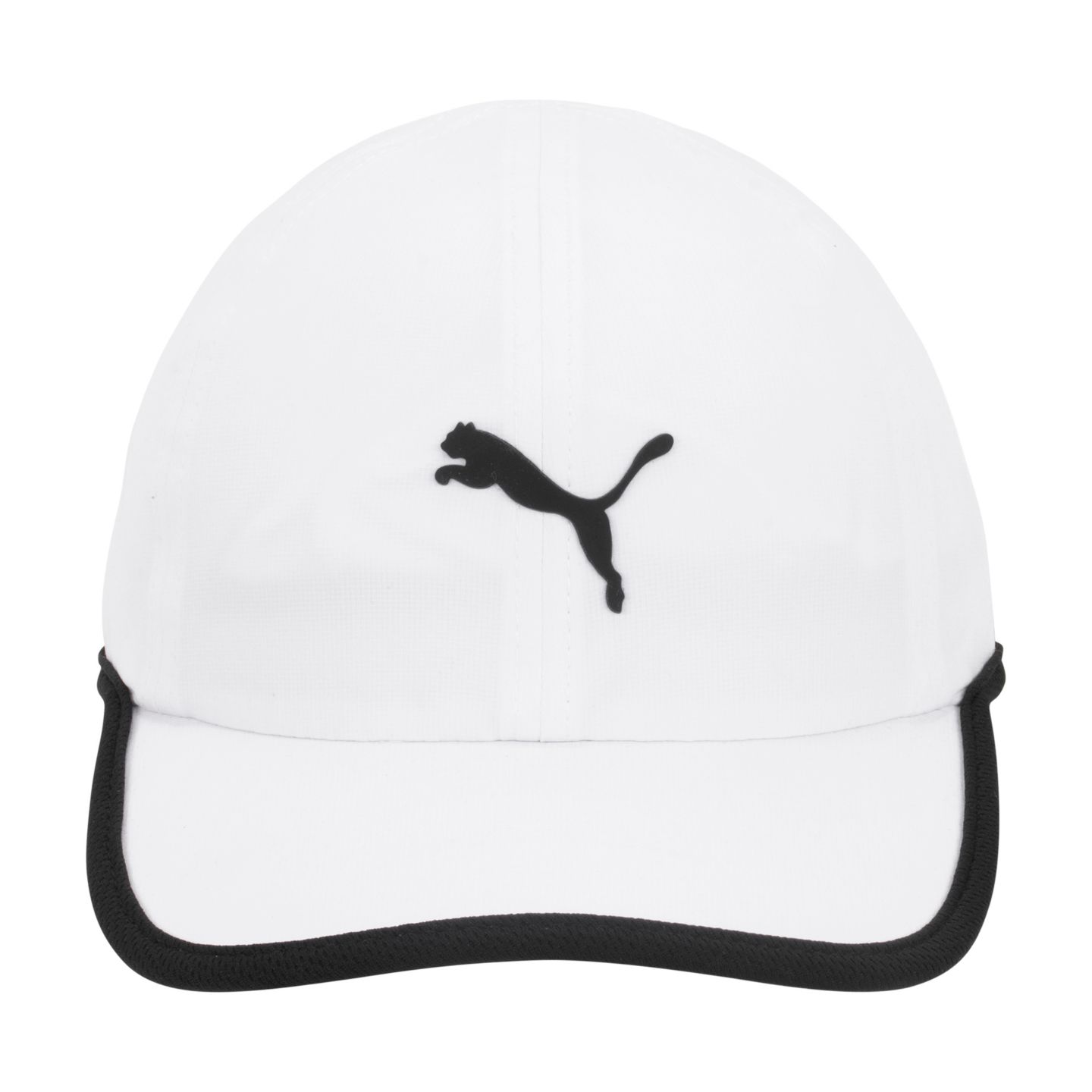 Мужская кепка PUMA Six Panel Performance Logo, цвет: Белый — фото 1