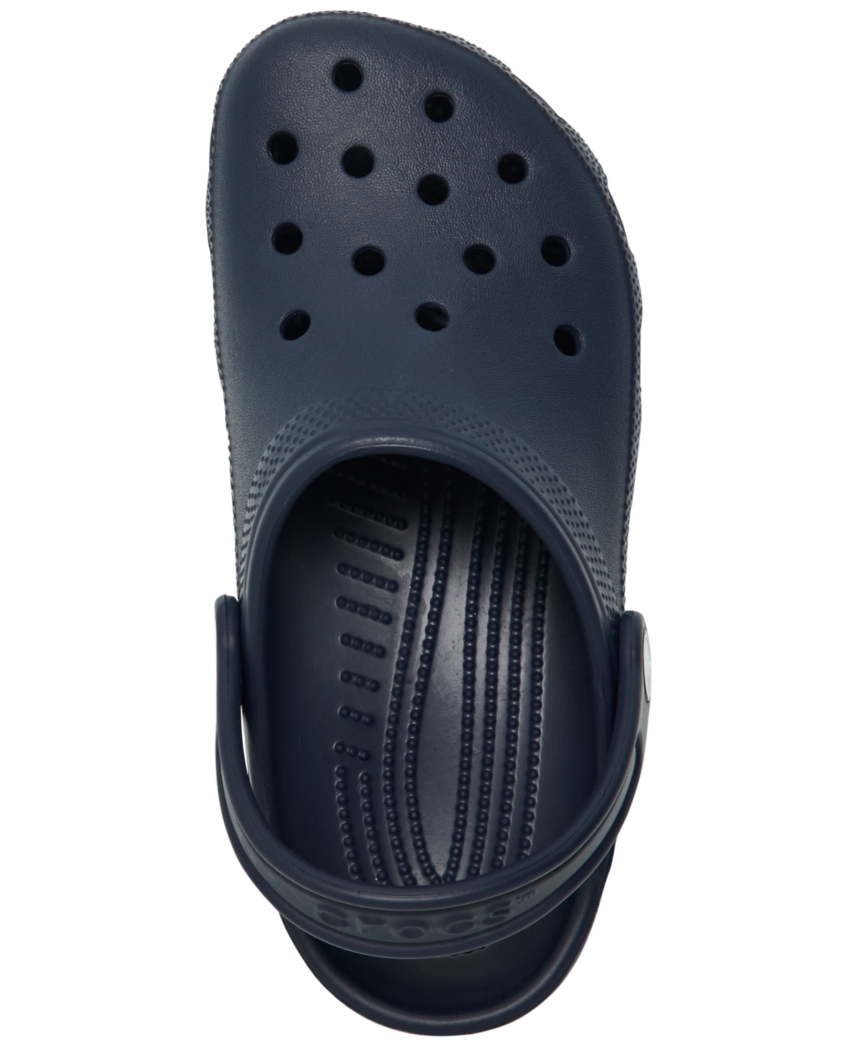 Crocs Little Kid's Classic Clog Sandals From Finish Line In Navy