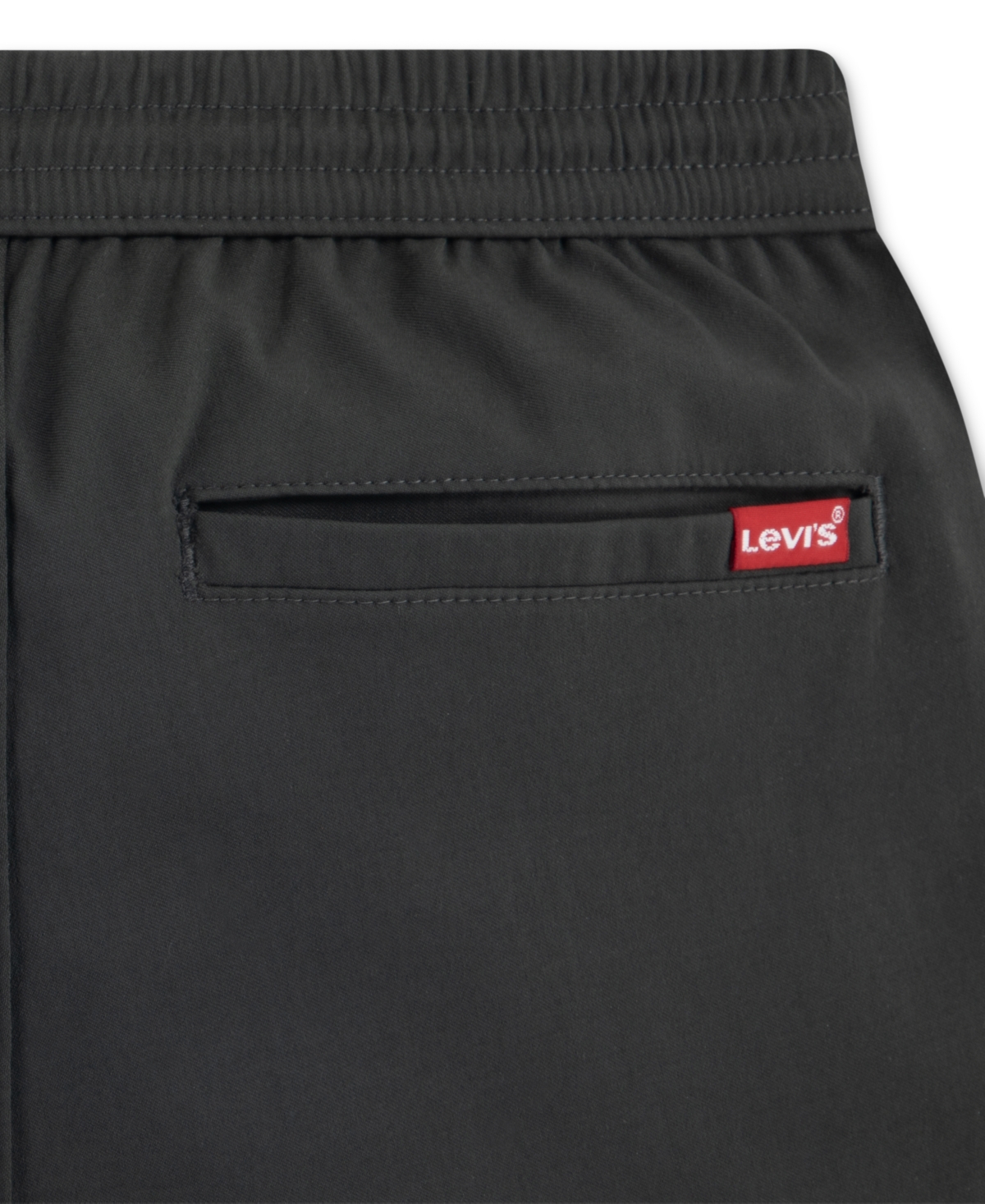 Levi's Little Boys Everyday Cargo Jogger Pants In Pirate Black