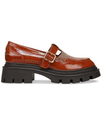 Payson Lug-Sole Mary Jane Loafers