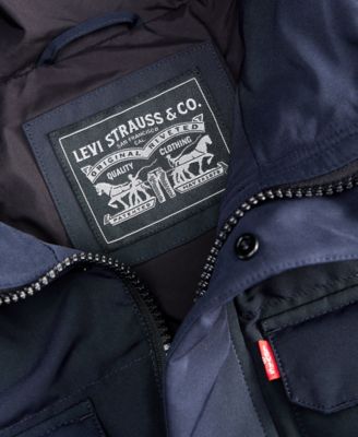 Men's Quilted Hooded Puffer Jacket