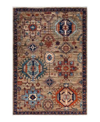 Adorn Hand Woven Rugs Serapi 4'2