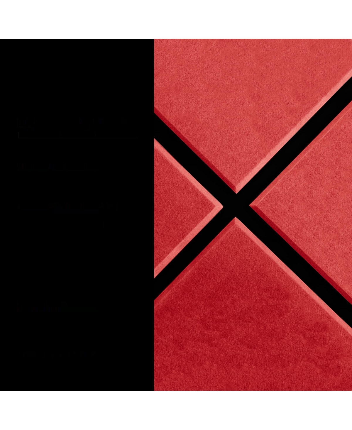 Fstop Labs Acoustic Foam Panels: Home & Office Insulation (12 Pack) -(beveled edge)