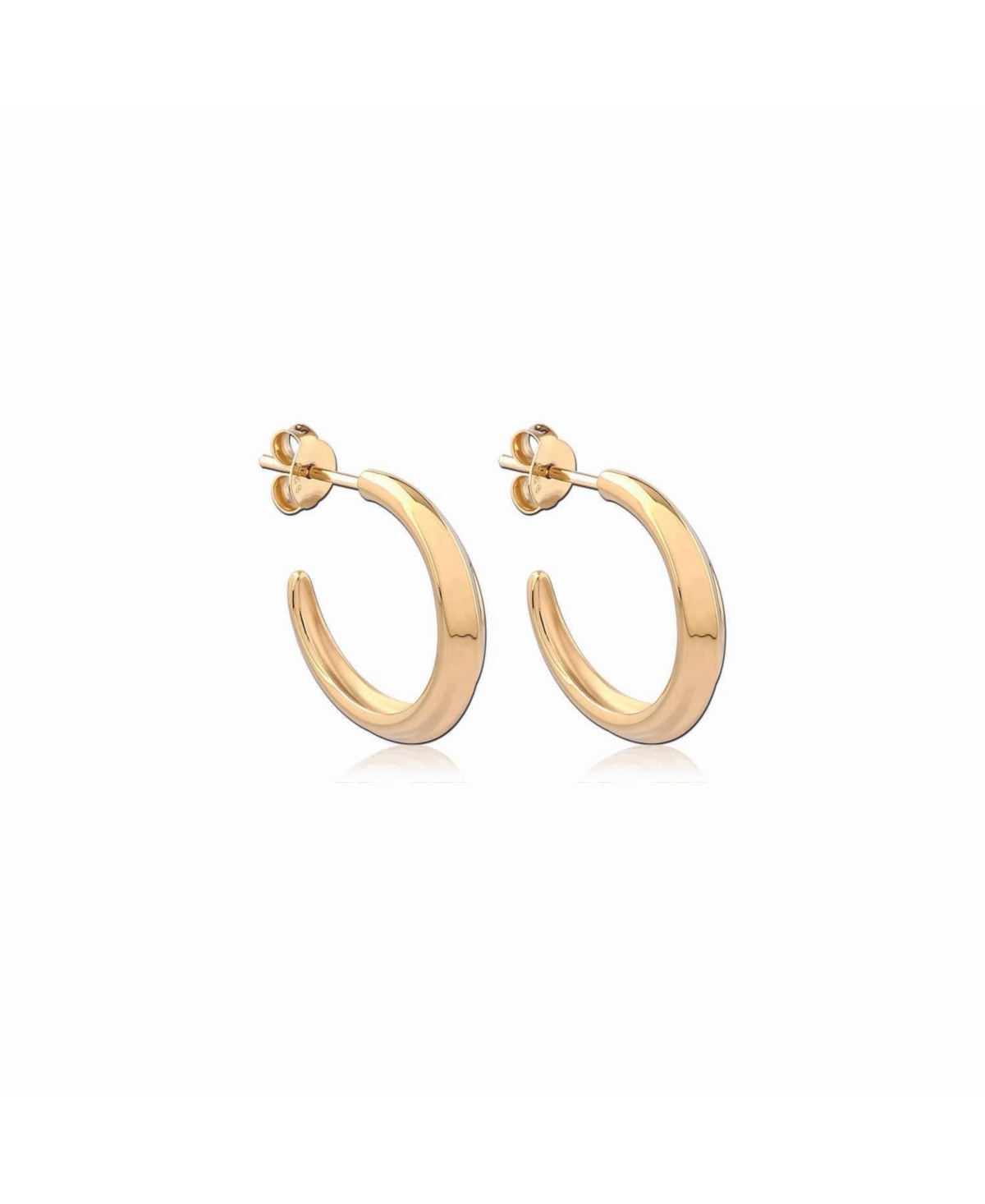 Crescent Hoops Gold Small - Gold