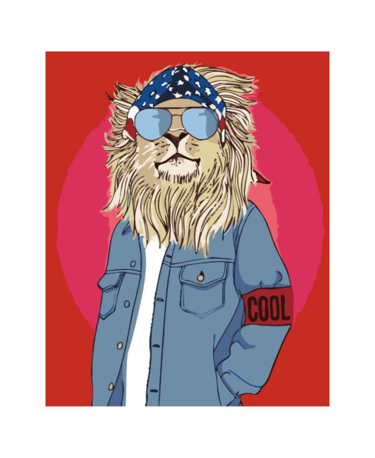 Artwille Paint by Number Kit Cool Lion - Assorted Pre-pack (See Table 9
