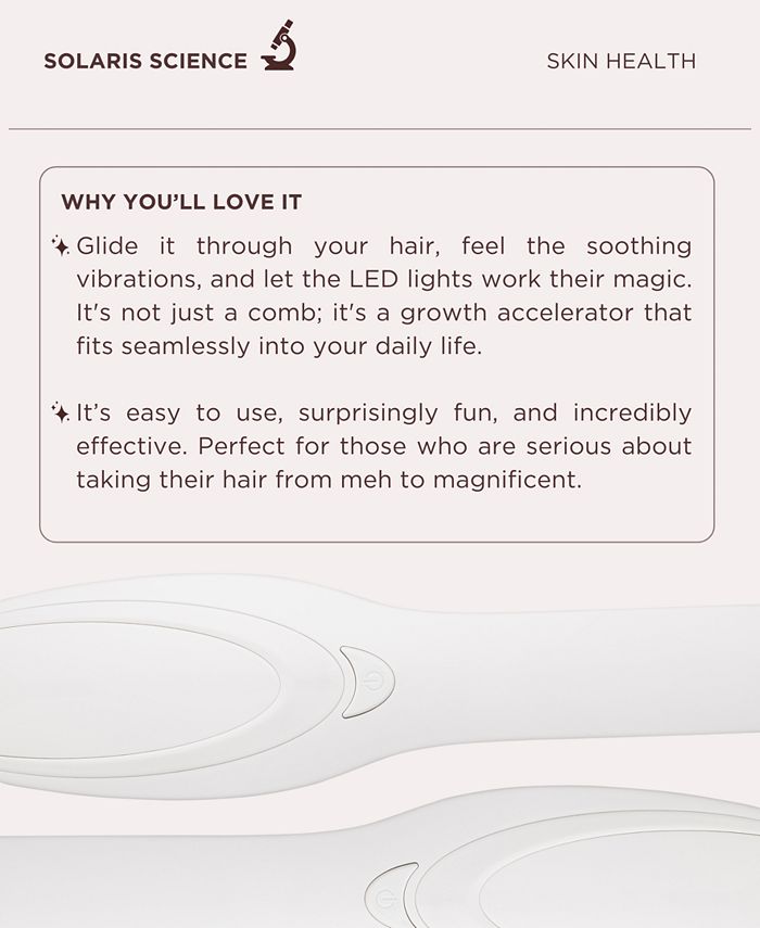 Solaris Laboratories NY Intensive Hair and Scalp LED Light Therapy Hair