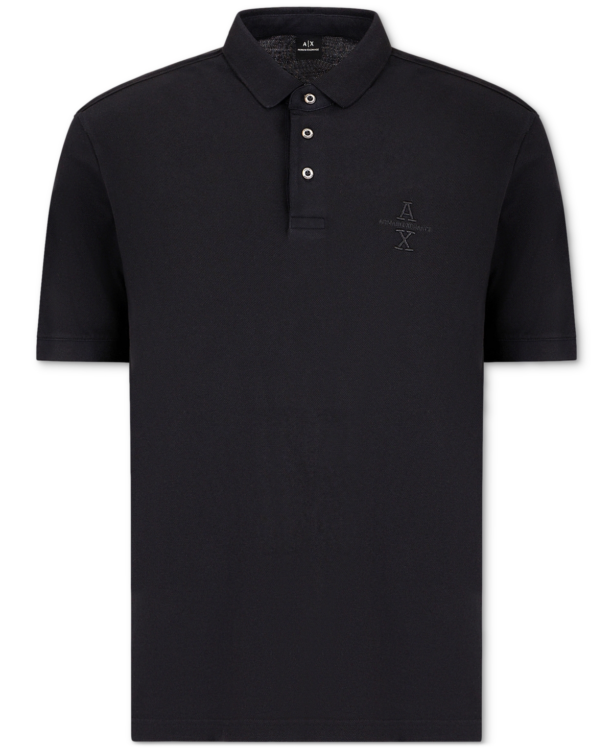 A|X Armani Exchange Men's Regular-Fit Logo Embroidered Polo Shirt