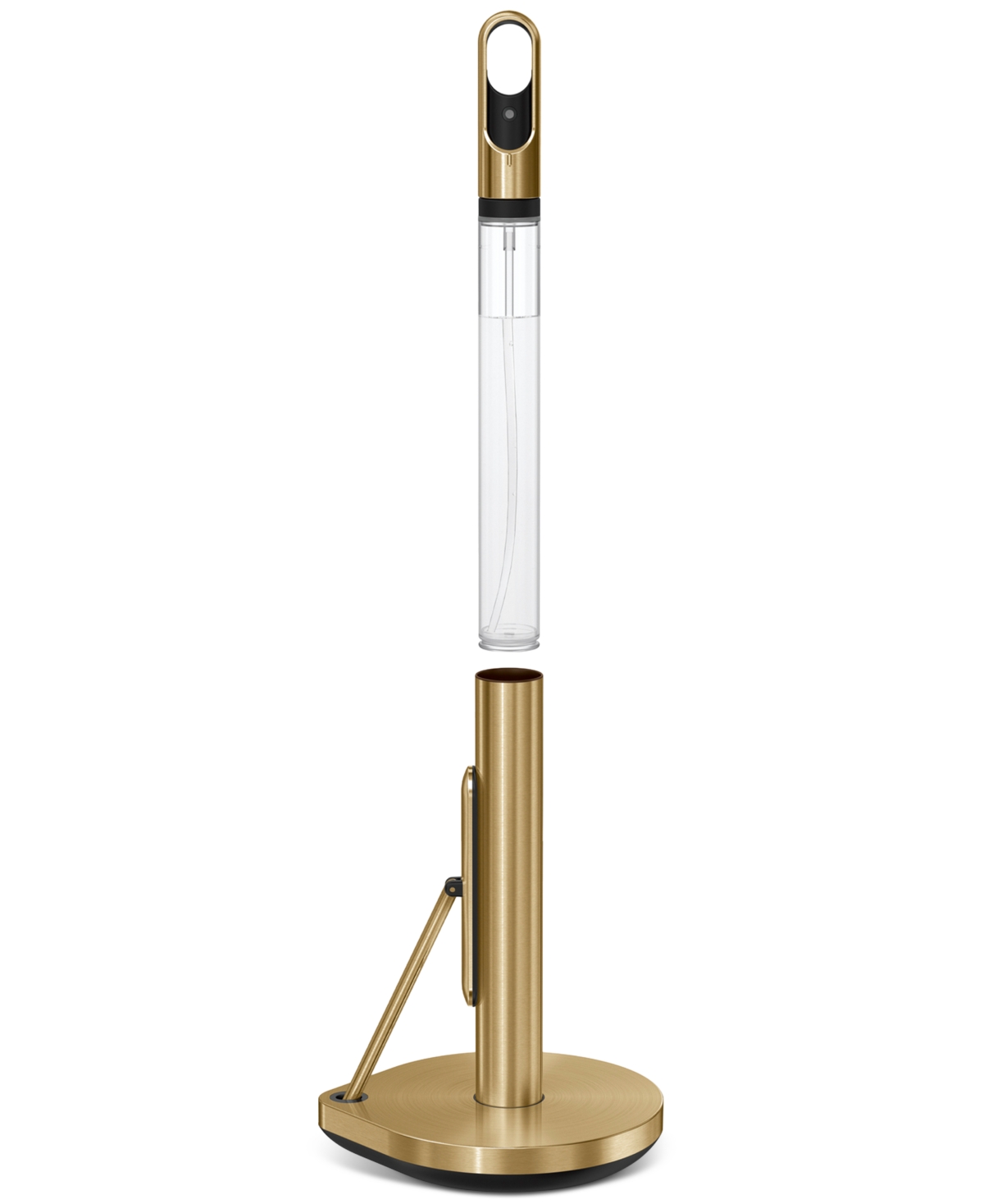 Simplehuman Paper Towel Holder With Spray In Brass