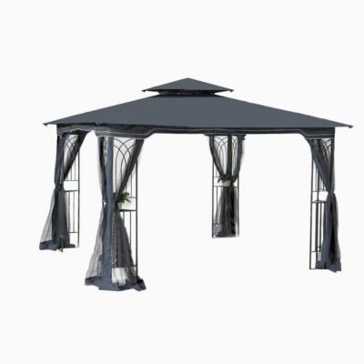 Streamdale 10x10 Patio Gazebo Canopy with Mosquito Net