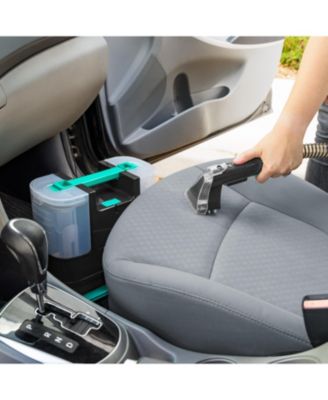 USA Hydro Clean High-Power 33.8 oz Chemical-Free Spot Cleaner Machine for Carpet and Upholstery, Lightweight Portable Fabric, Black/Teal