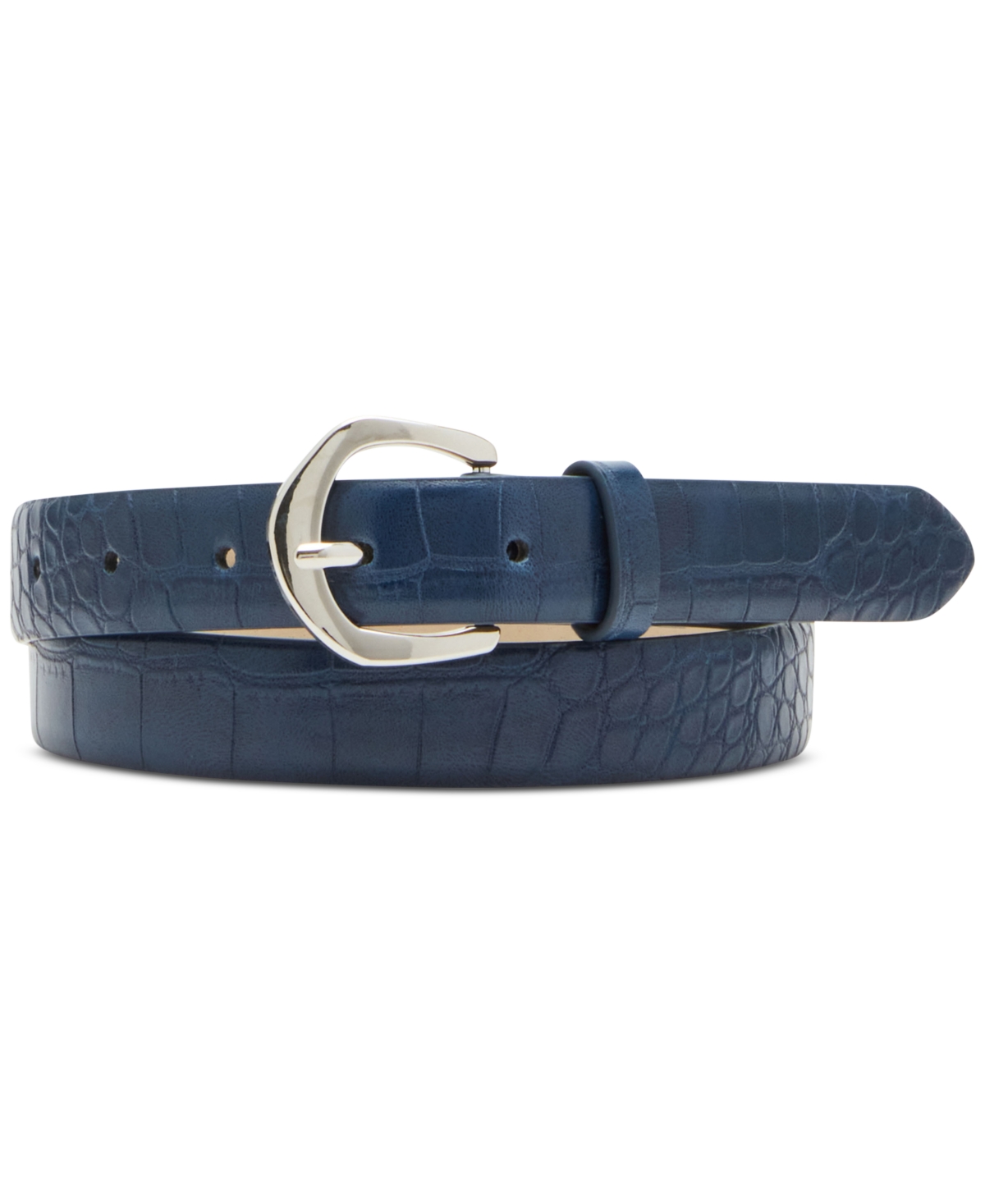 Steve Madden Women's 2-Pc. Faux-Leather Belt Set -Black