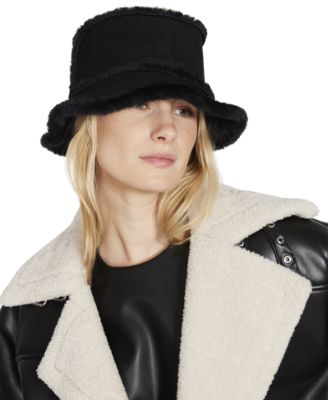 Women's Faux-Shearling Bucket Hat