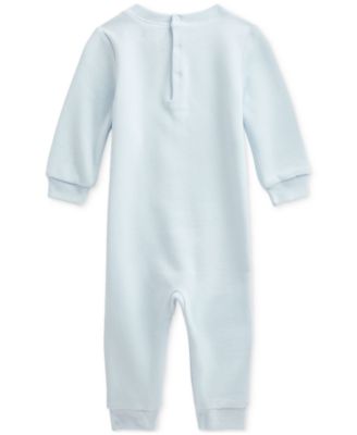Baby Fleece Polo Bear Coverall