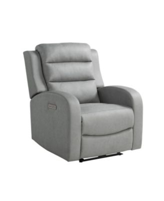 32.3"W Polyester Akron Power Recliner