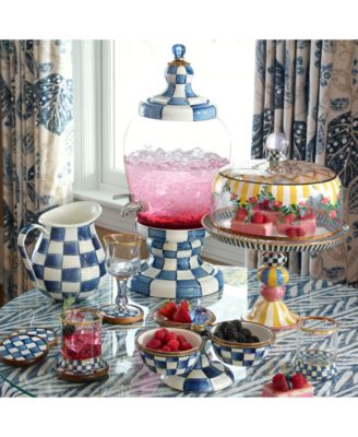 Royal Check Salt & Pepper Shakers