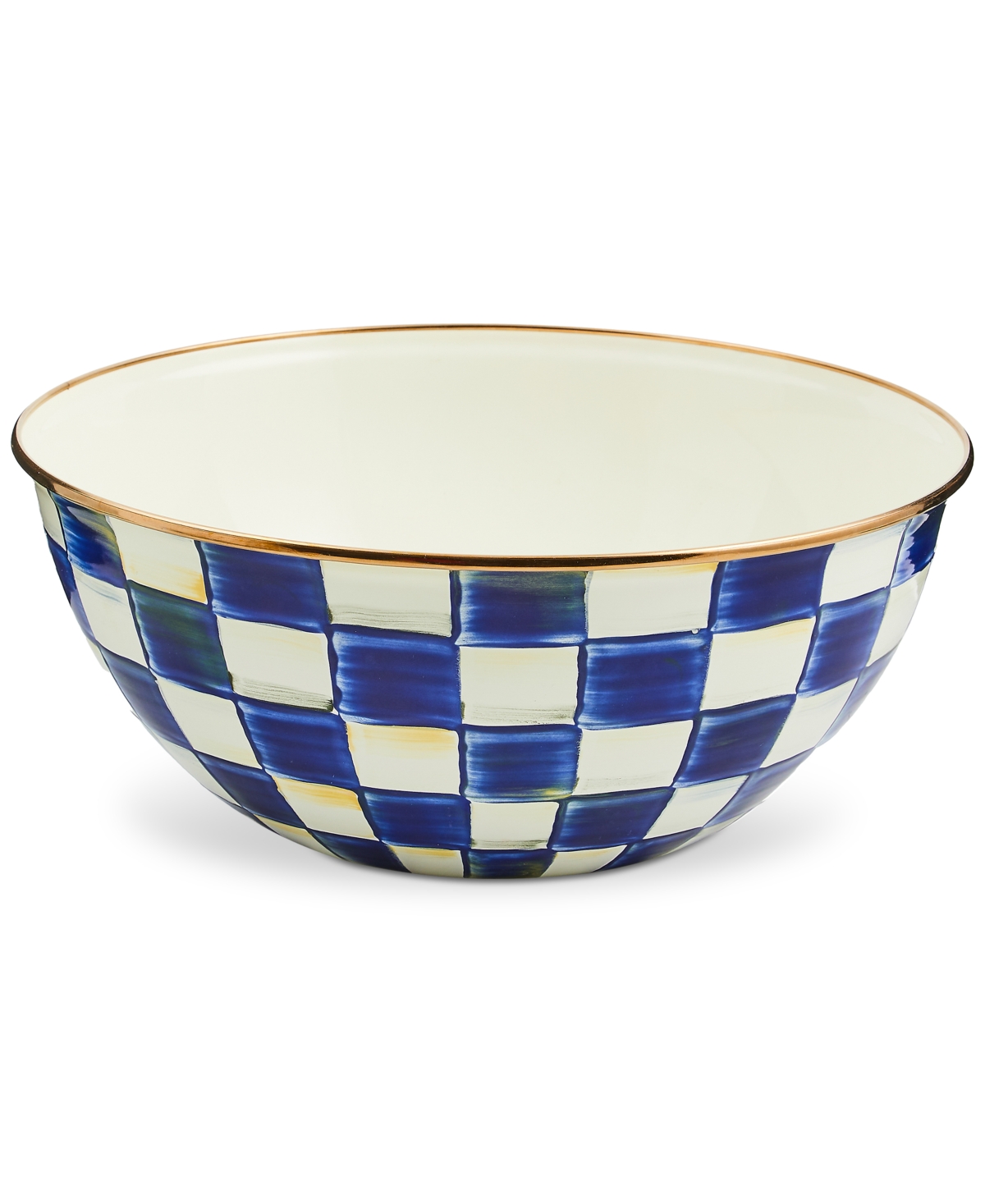 Mackenzie-childs Royal Check Everyday Extra Large Bowl In No Color