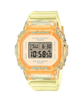 G Shock Baby G Women s Digital Yellow Resin Watch 37.9mm BGD565SJ 9 Macy s