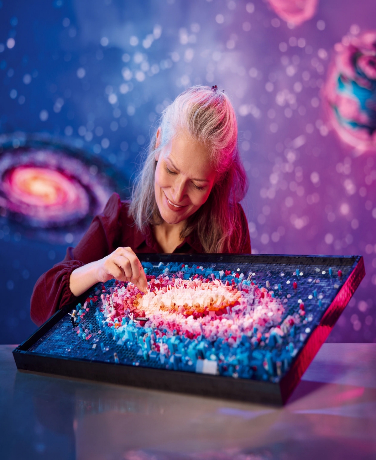Lego The Milky Way Galaxy 31212 3d Effect Wall Decor Building Set, 3,091-pieces In Multi