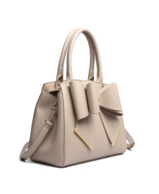 Poppy Bowtie Top Handle Satchel Bag