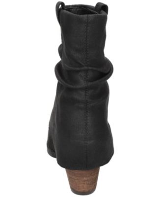 Women's Twyla Slouch Block Heel Ankle Boots