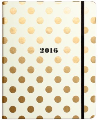 kate spade new york Gold Dots 17-Month Large Agenda - Handbags 