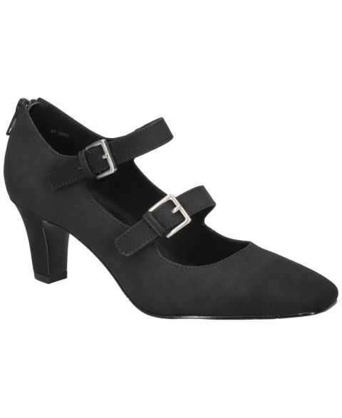 Женские туфли Easy Street Willis Mary Jane, цвет: Чёрный матовый
