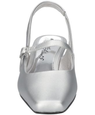 Women's Cameo Square Toe Slingback Pumps