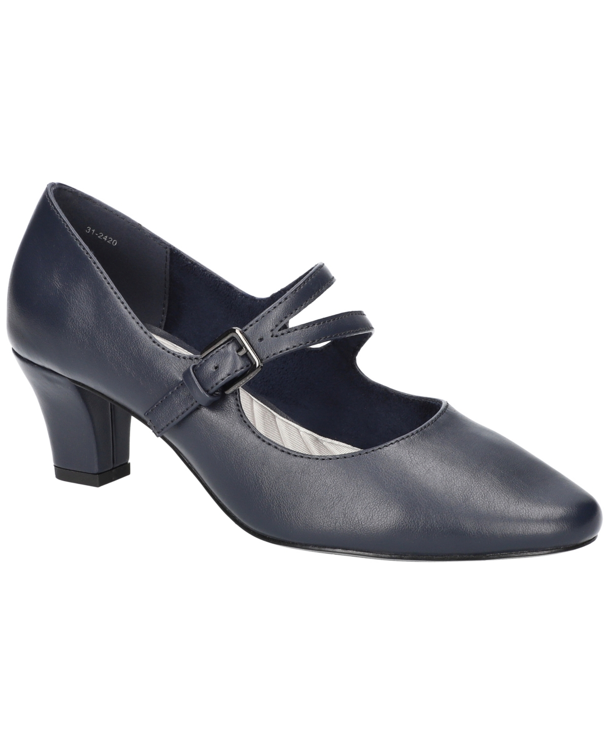 Easy Street Women s Meryl Mary Jane Pumps Black Lace Smart Closet