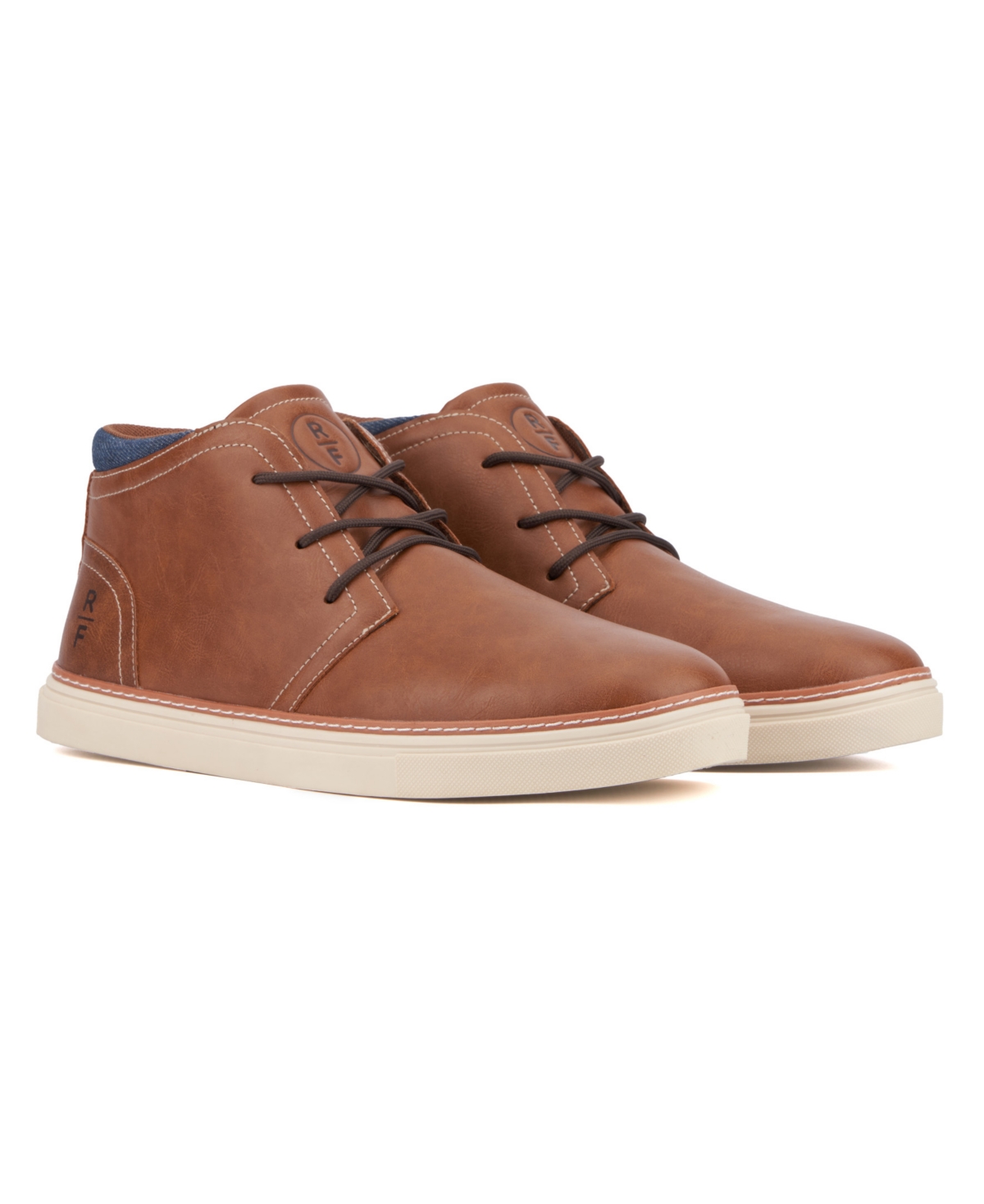 Reserved Footwear Men's Zion High Top Sneakers In Cognac
