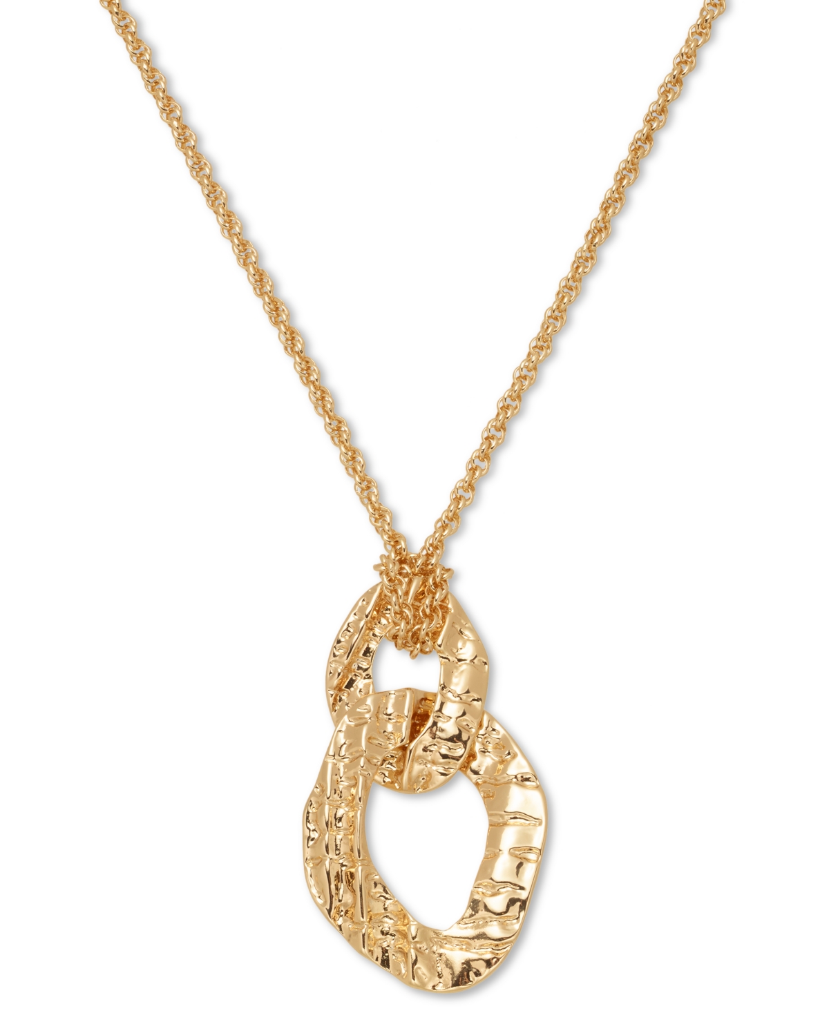 I.n.c. International Concepts 16 Crystal Collar Necklace Created for Macy s Gold Smart Closet