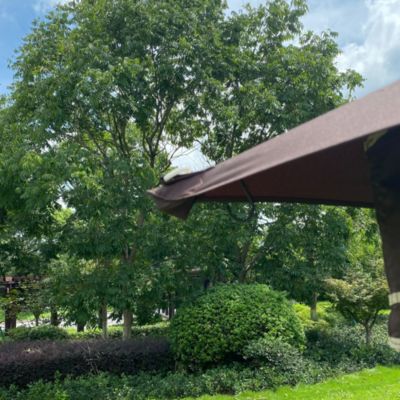 Streamdale 13' x 10' Gazebo with Double Roof & Mosquito Net