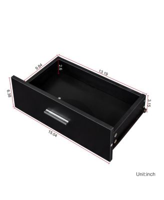 Modern Simple Hair Desk, Multi-Layer Storage, Large Storage Space