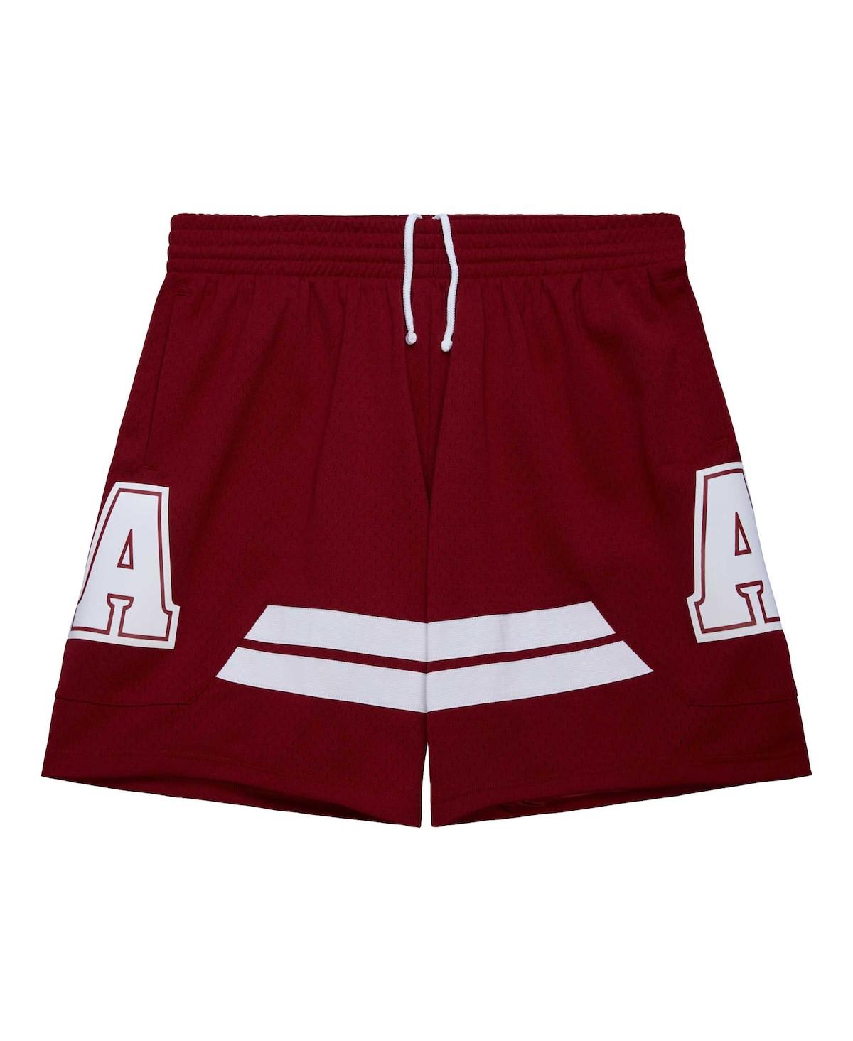 Mitchell & Ness Men's Crimson Alabama Crimson Tide 2003/04 Throwback Jersey Shorts In Crimson