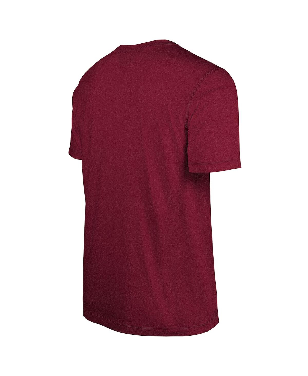NEW ERA MEN'S BURGUNDY WASHINGTON COMMANDERS 2024 NFL TRAINING CAMP T-SHIRT 