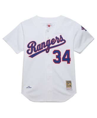 Men's Nolan Ryan Nolan Ryan White Texas Rangers 1993 Cooperstown Collection Authentic Jersey