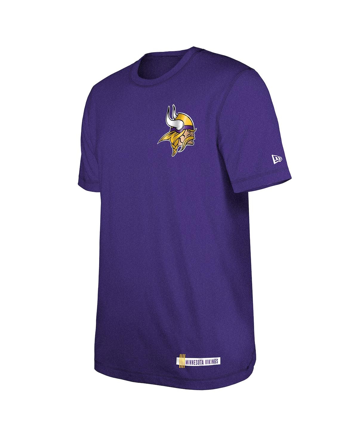 NEW ERA MEN'S PURPLE MINNESOTA VIKINGS 2024 NFL TRAINING CAMP T-SHIRT 