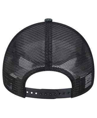 Men's Black Jacksonville Jaguars Agave Trucker 9FORTY Adjustable Hat