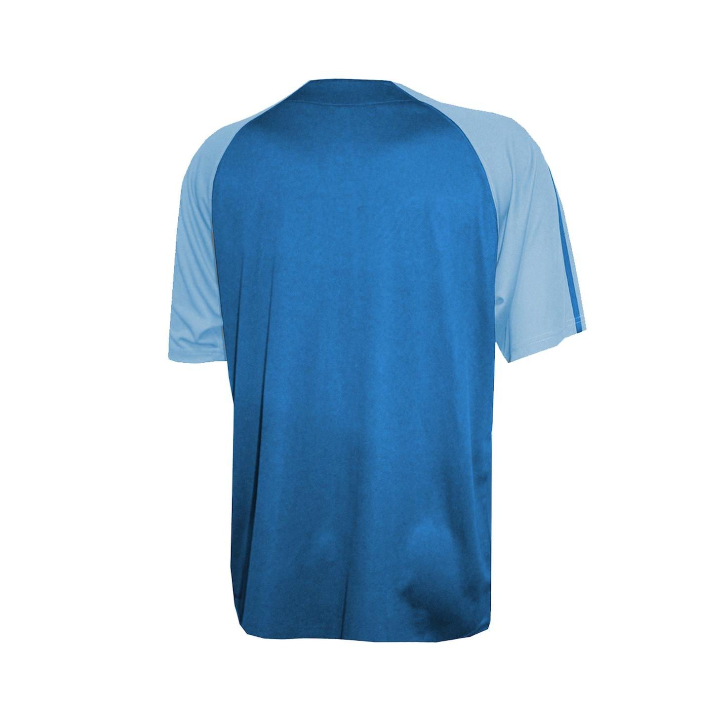 Мужской топ Stitches Royal Kansas City Royals Team Raglan Jersey — фото 3
