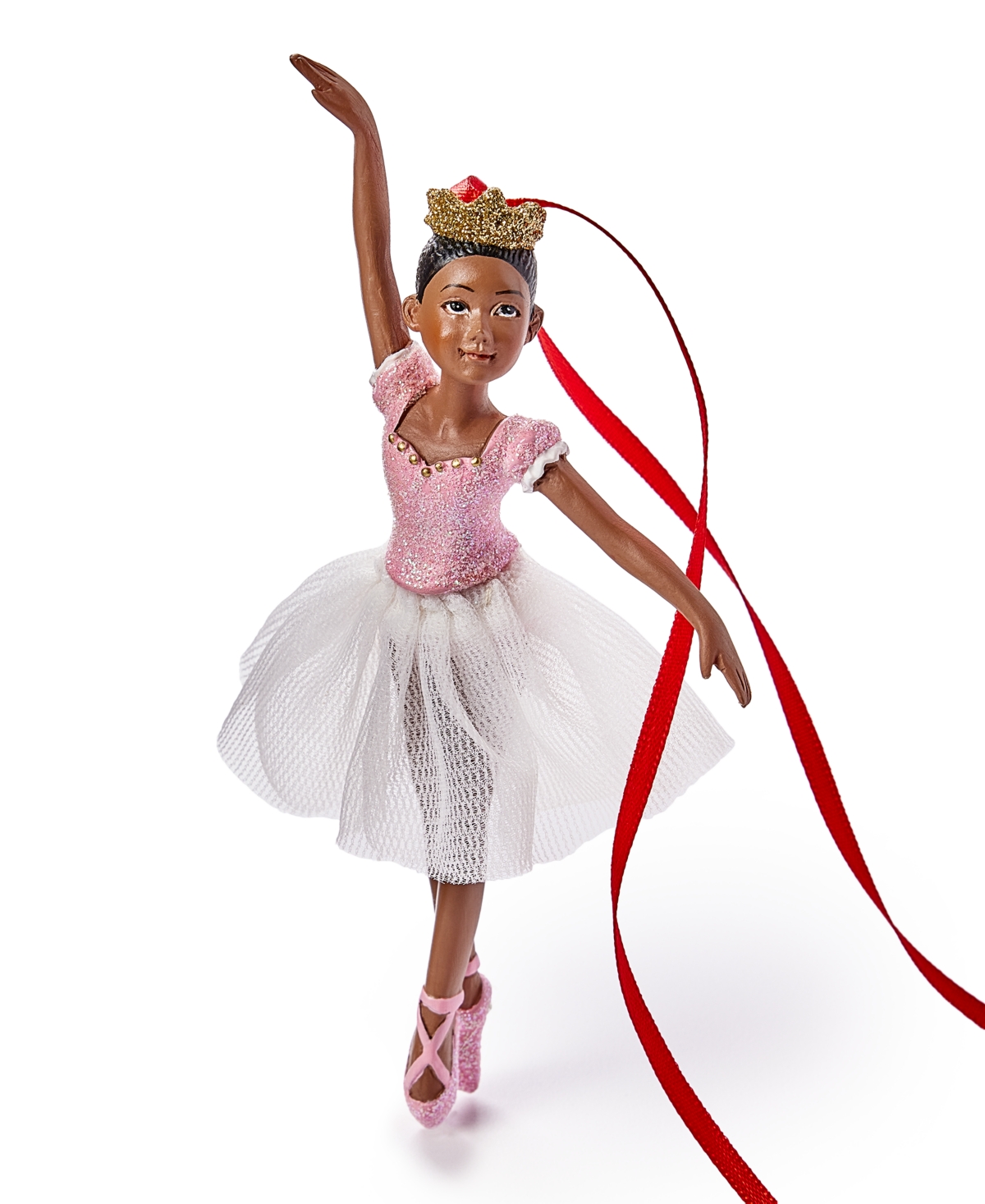 Holiday Lane Ballet En Pointe Ballerina In Dress Ornament, Exclusively At Macy's In No Color