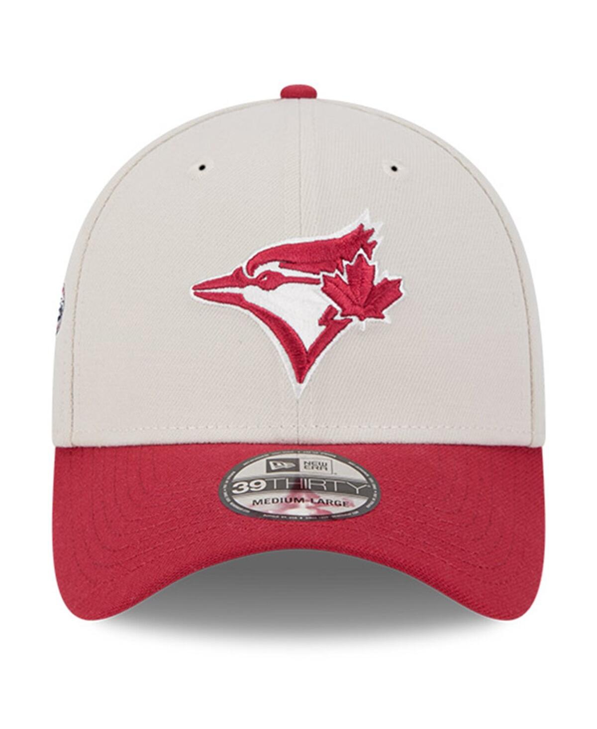 New Era Men's Red Toronto Blue Jays 2024 Fourth of July 39THIRTY Flex Hat