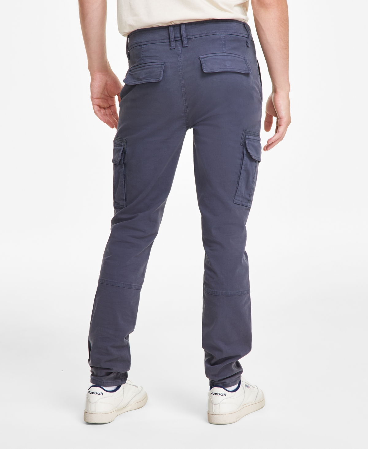 Sun + Stone Men's Garment-dyed Straight-Fit Morrison Tapered Cargo Pants, Created for Macy's